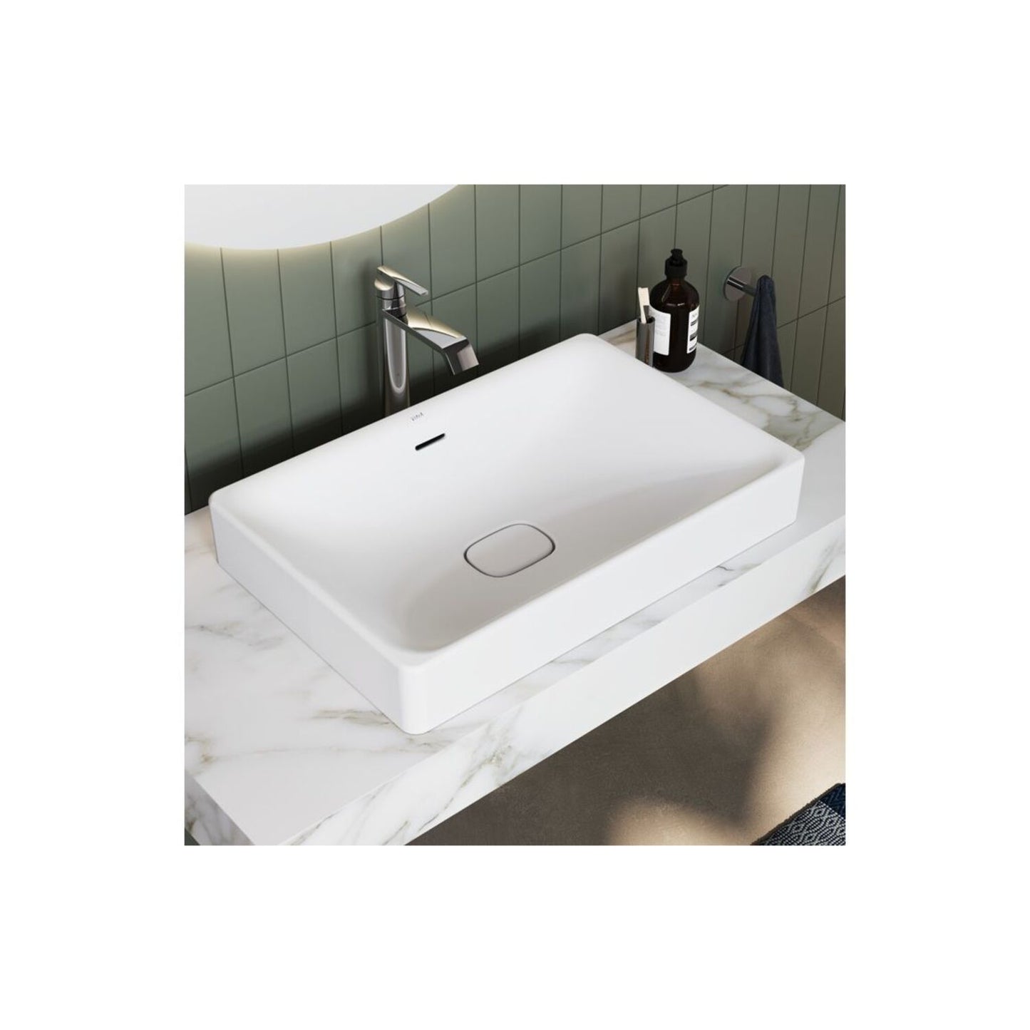 Vitra Suit Tall Basin Mixer (Top Handle)