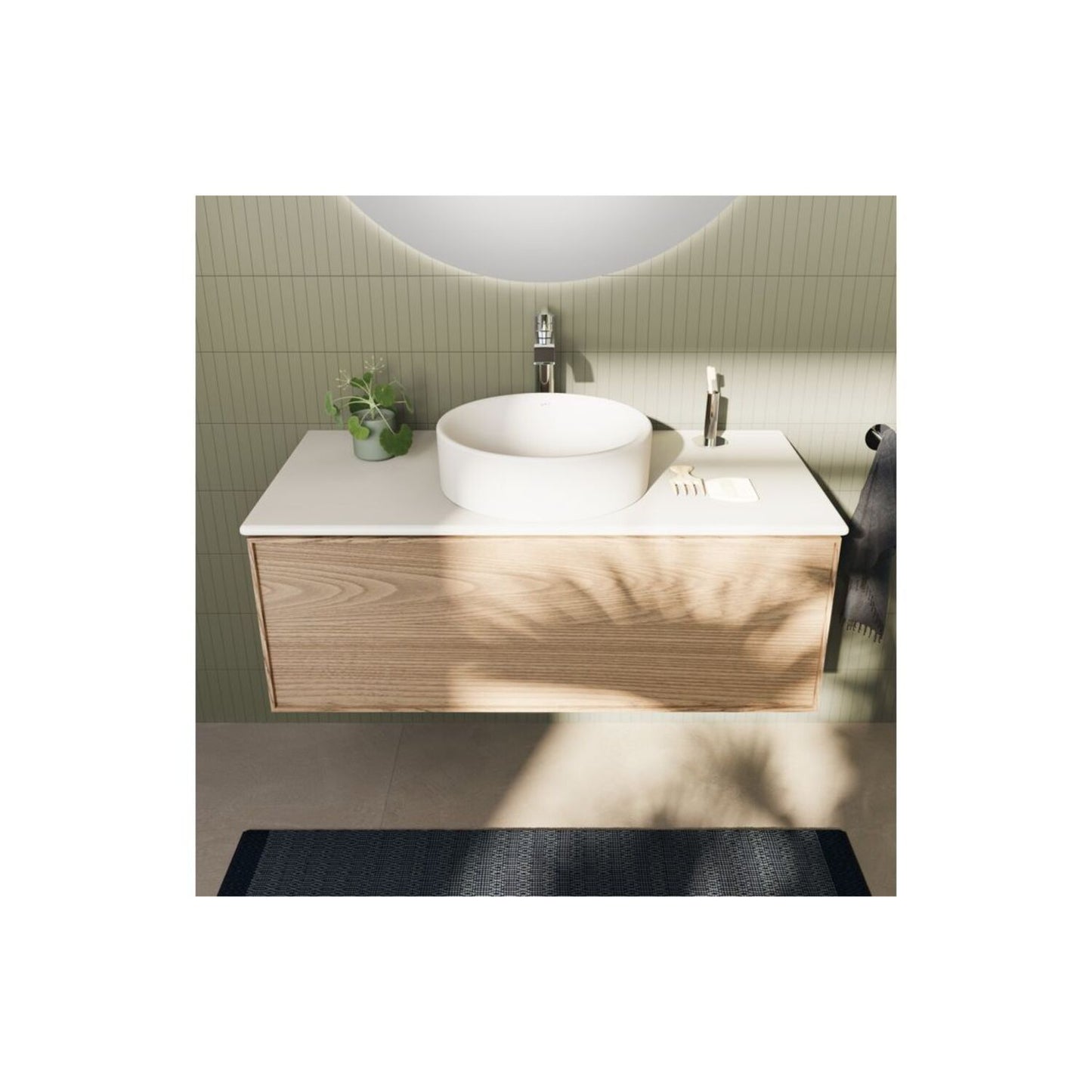 Vitra Suit Tall Basin Mixer (Top Handle)
