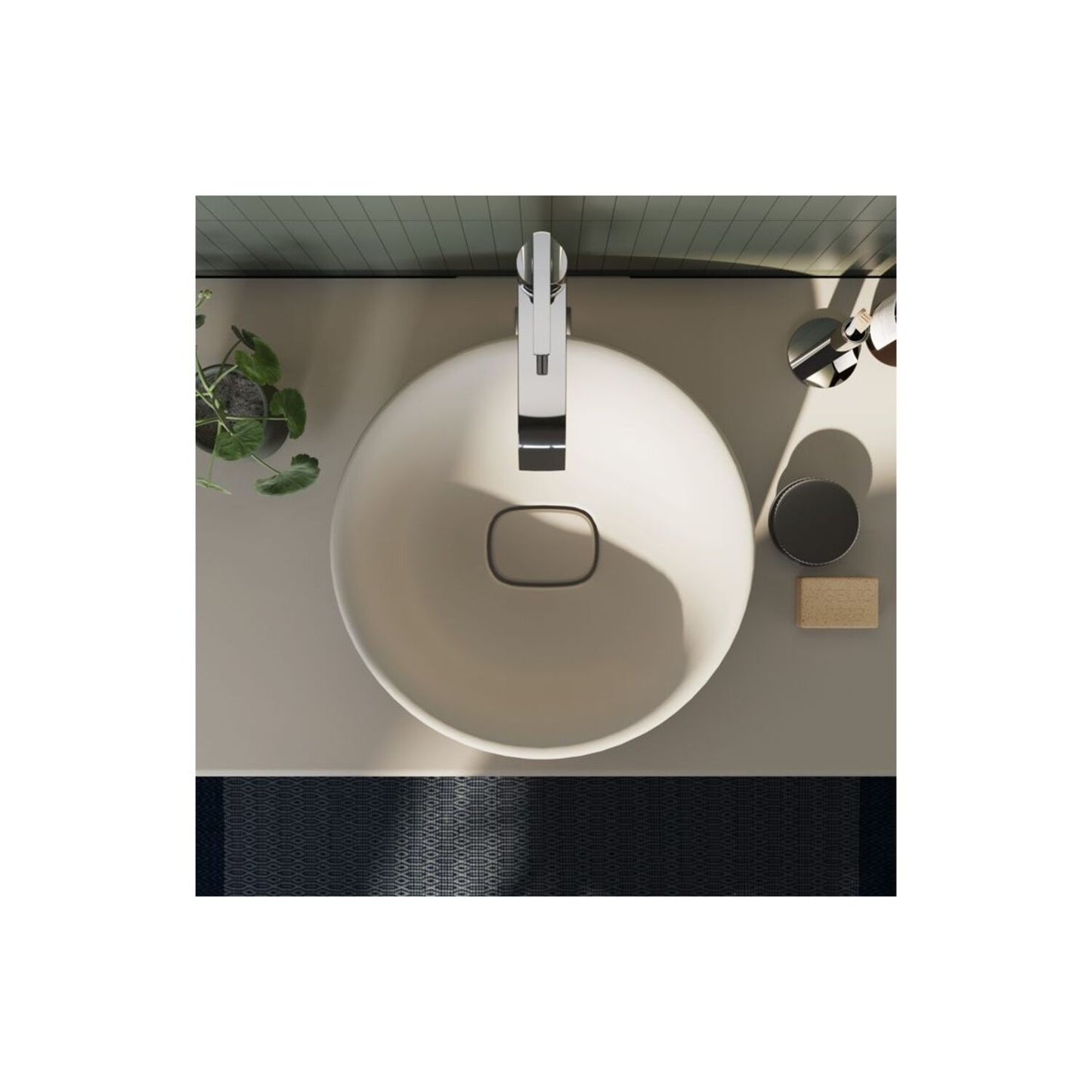 Vitra Suit Tall Basin Mixer (Top Handle)