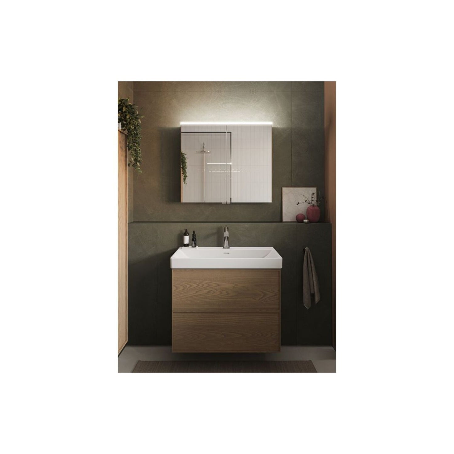 Vitra Suit Basin Mixer (Top Handle)