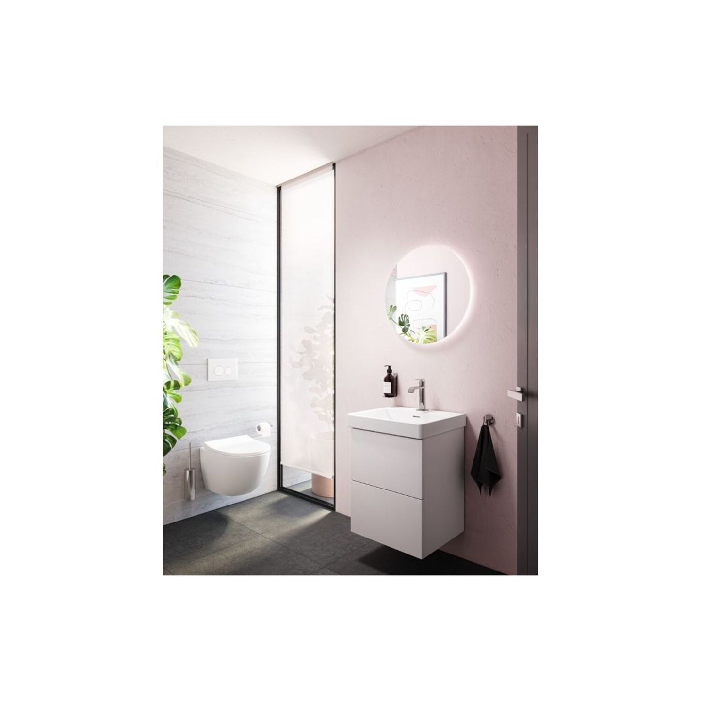 Vitra Suit Basin Mixer (Top Handle)