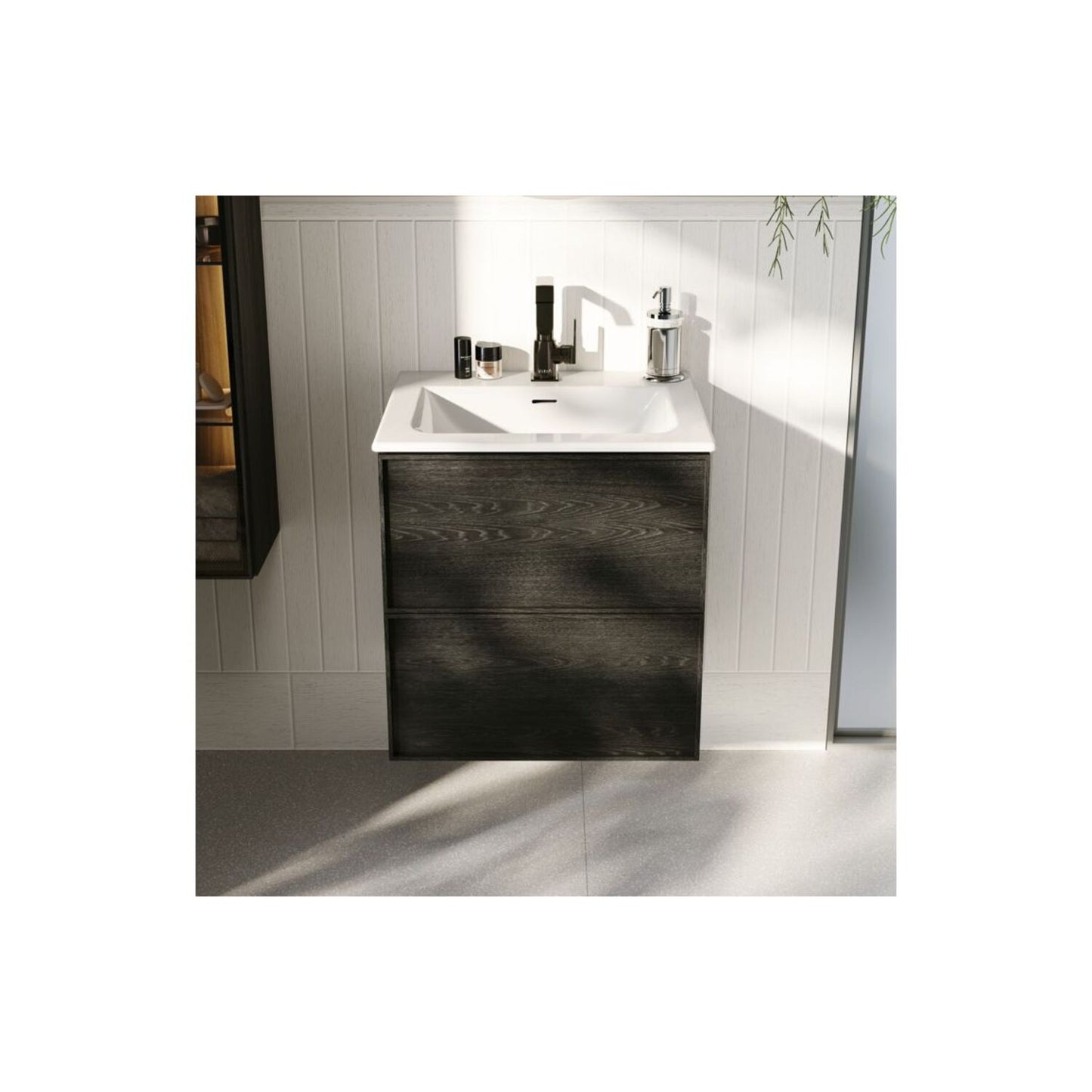 Vitra Suit Basin Mixer (Side Handle)