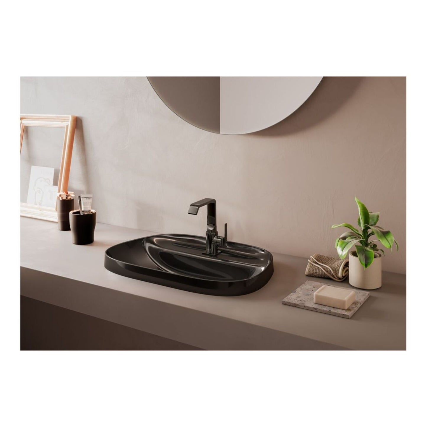 Vitra Suit Basin Mixer (Side Handle)
