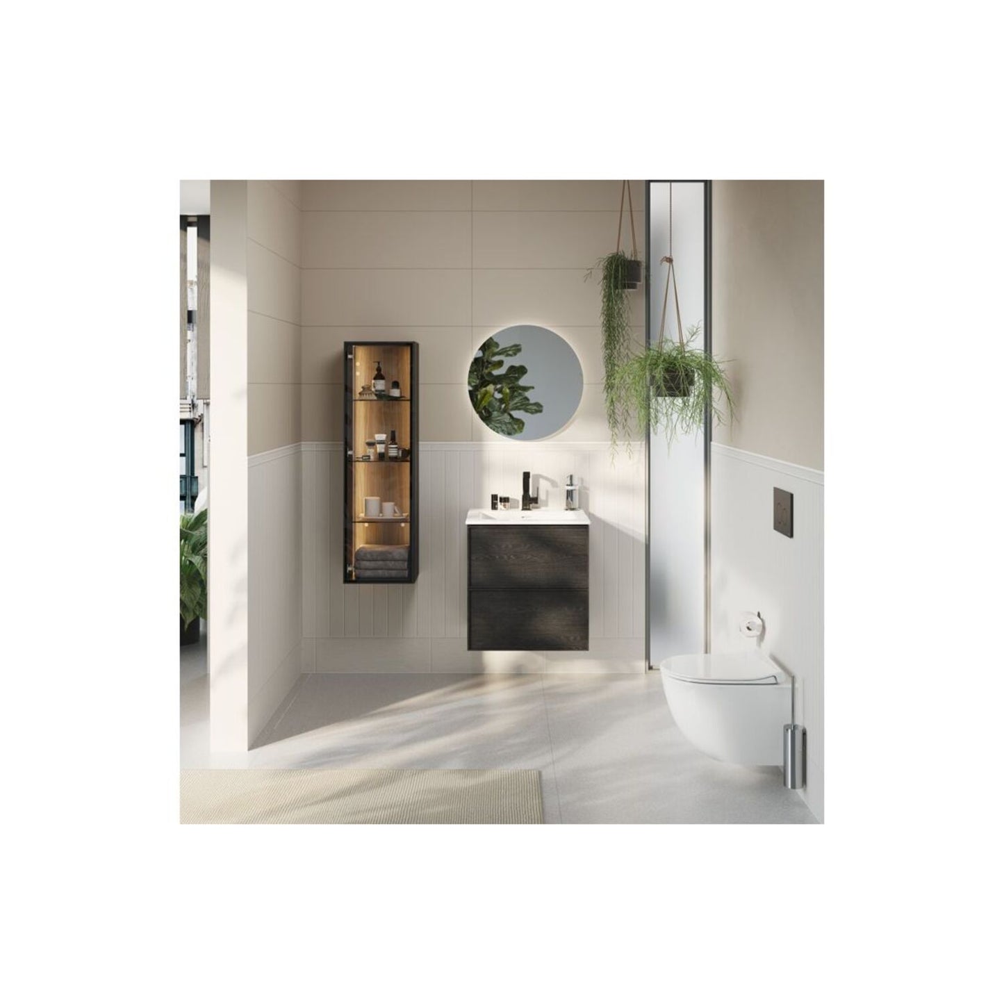 Vitra Suit Basin Mixer (Side Handle)