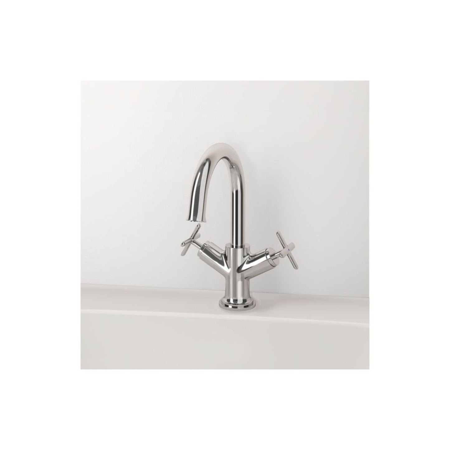 Vitra Origin Classic Basin Mixer (Cross Handles)