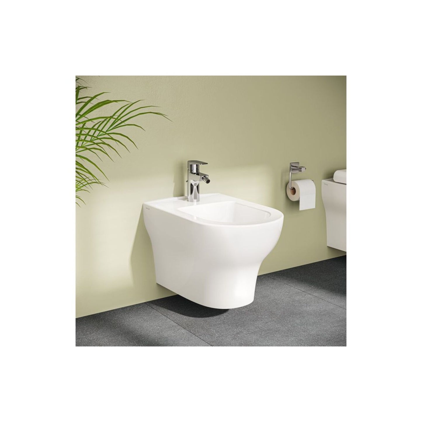 Vitra Flow Square Bidet Mixer