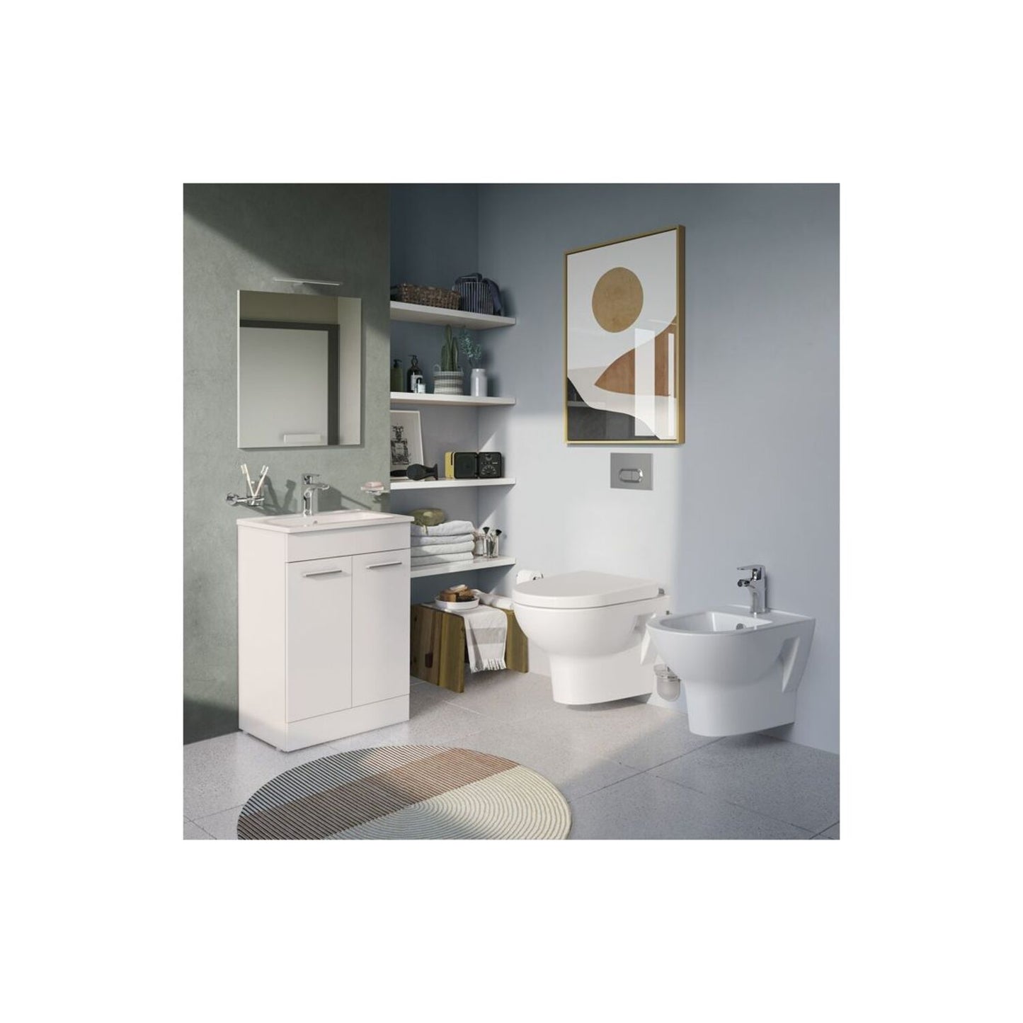 Vitra Root Round Basin Mixer