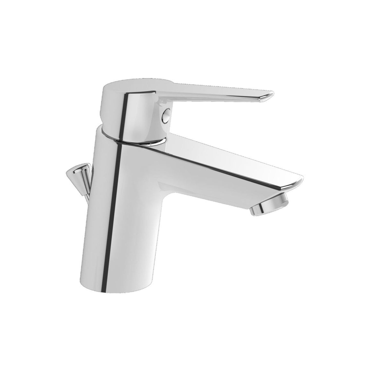 VitrA Solid S Basin Mixer w/Waste Lever - Chrome
