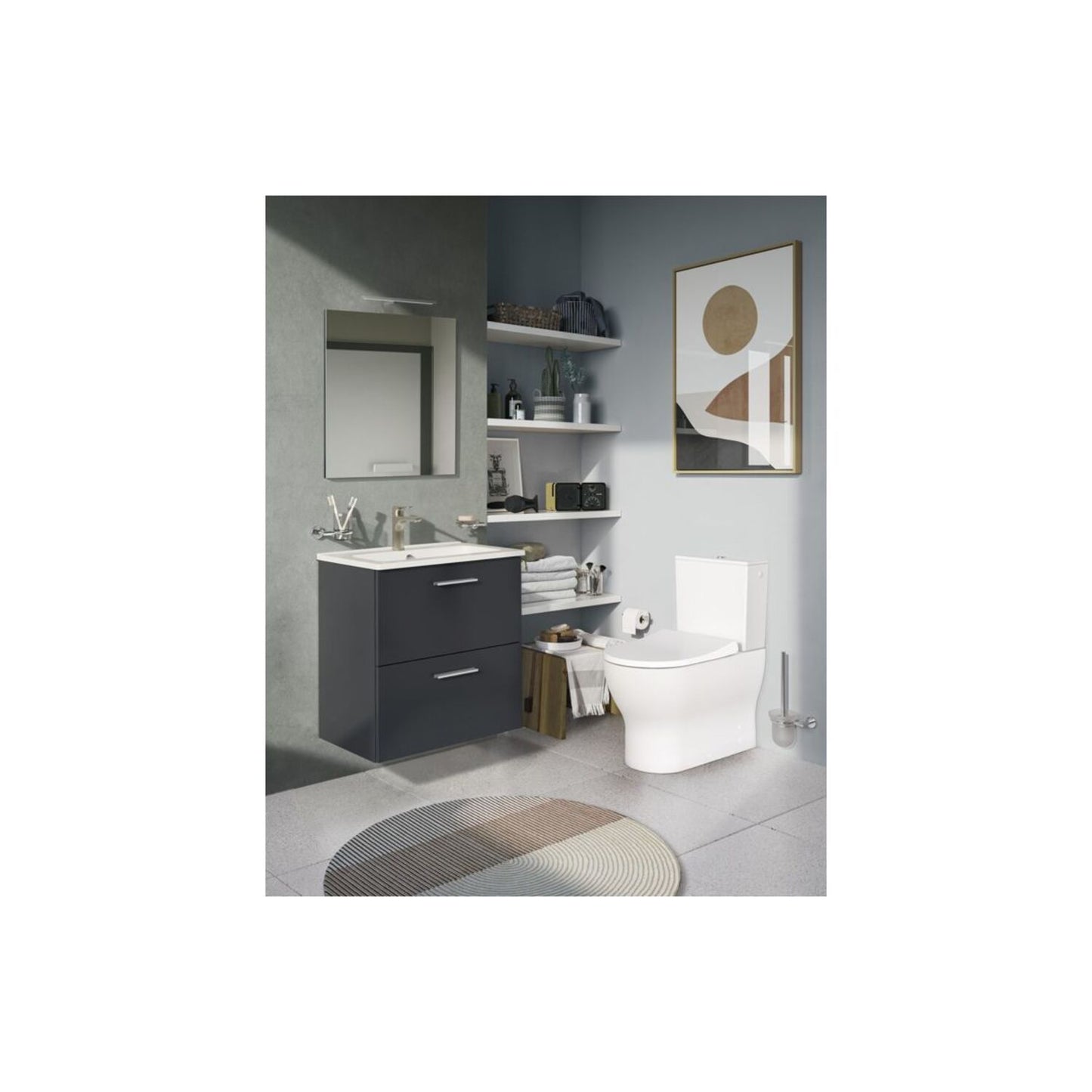 Vitra Root Round Basin Mixer