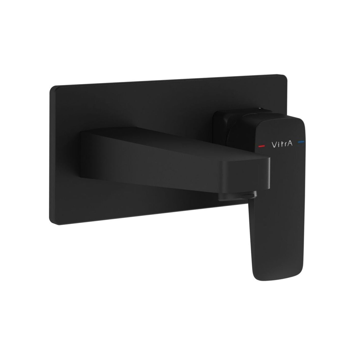 Vitra Root Square Wall Mounted Basin Mixer