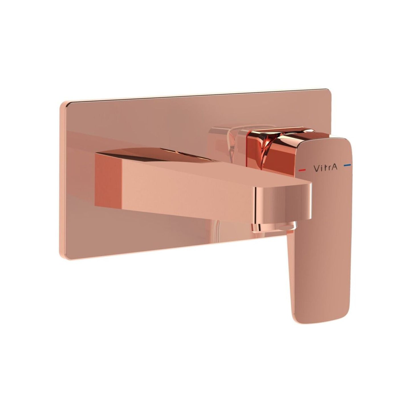 Vitra Root Square Wall Mounted Basin Mixer