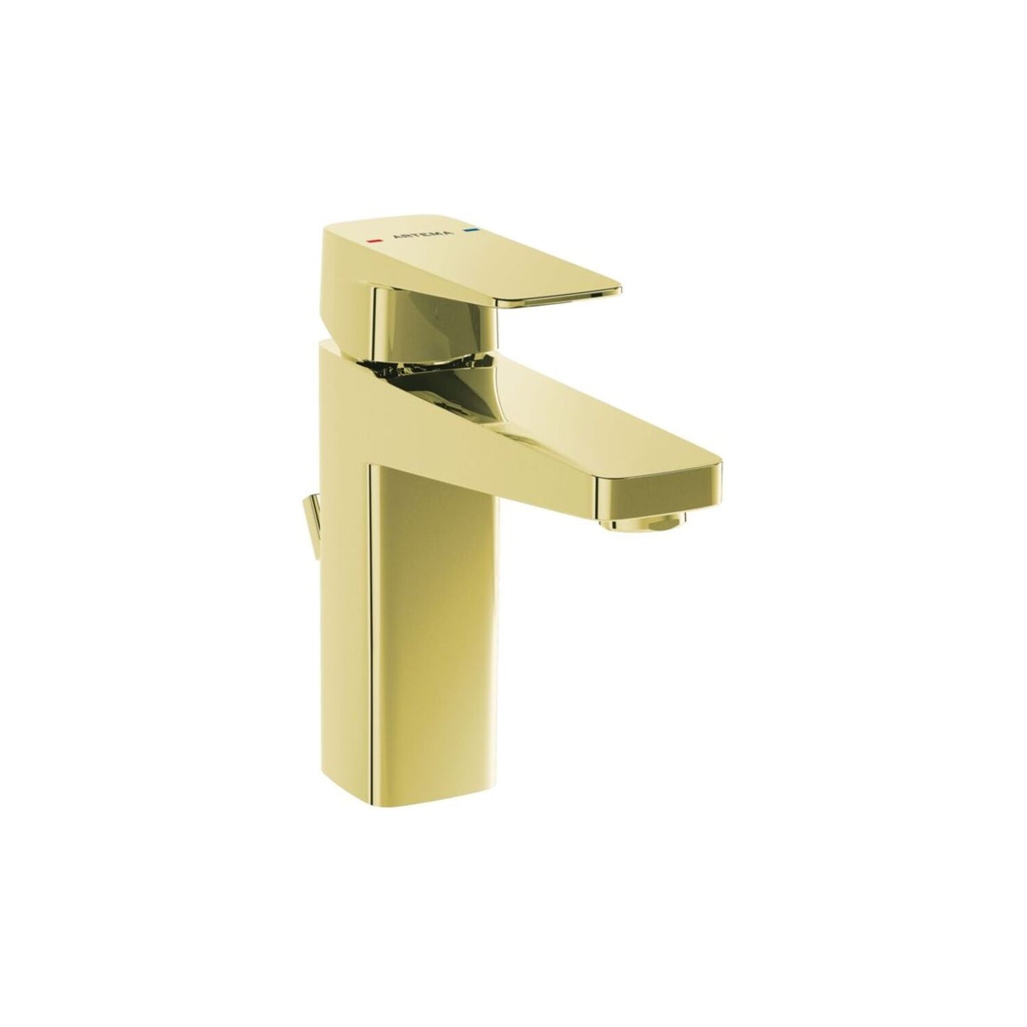 Vitra Root Square Basin Mixer W/Waste Lever