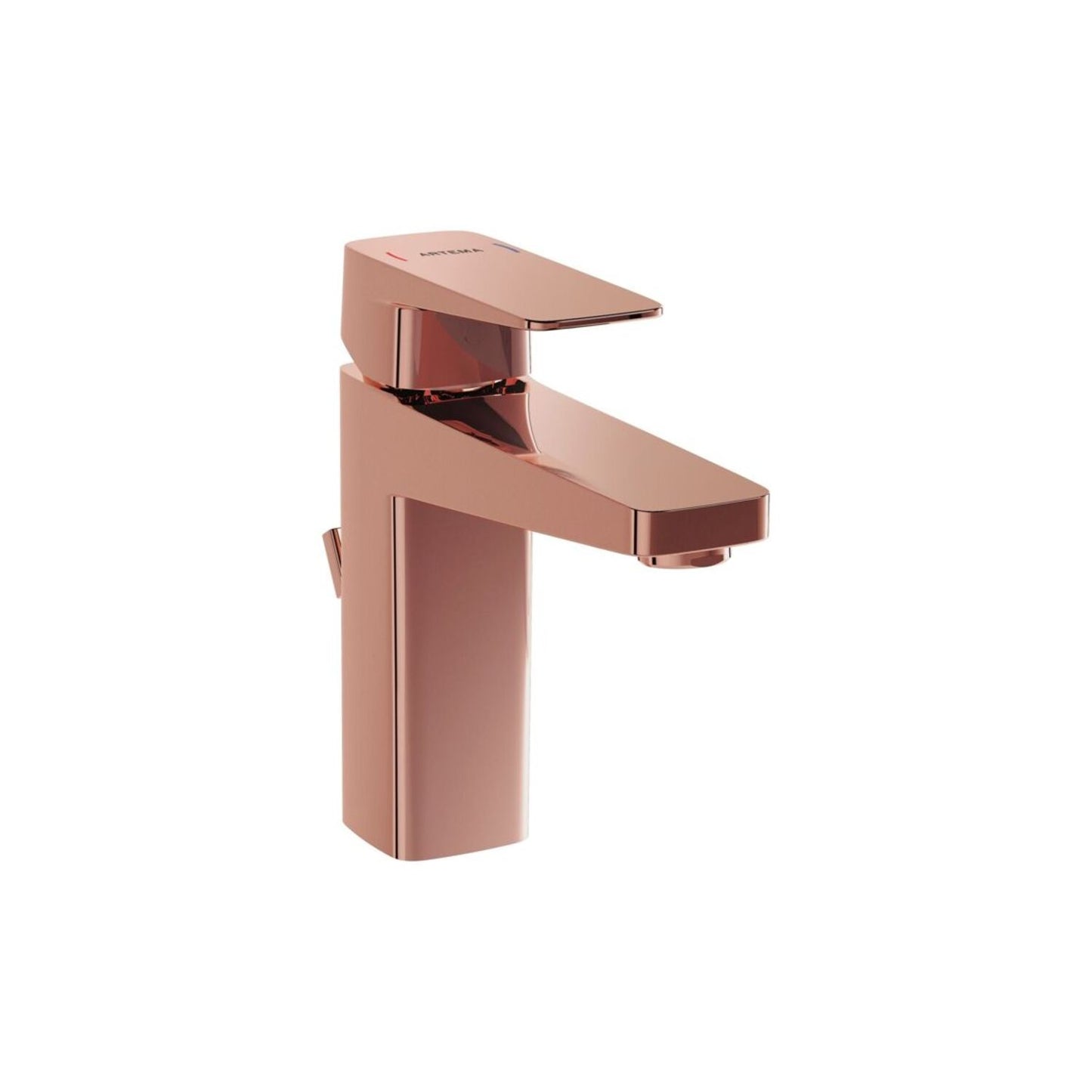 Vitra Root Square Basin Mixer W/Waste Lever