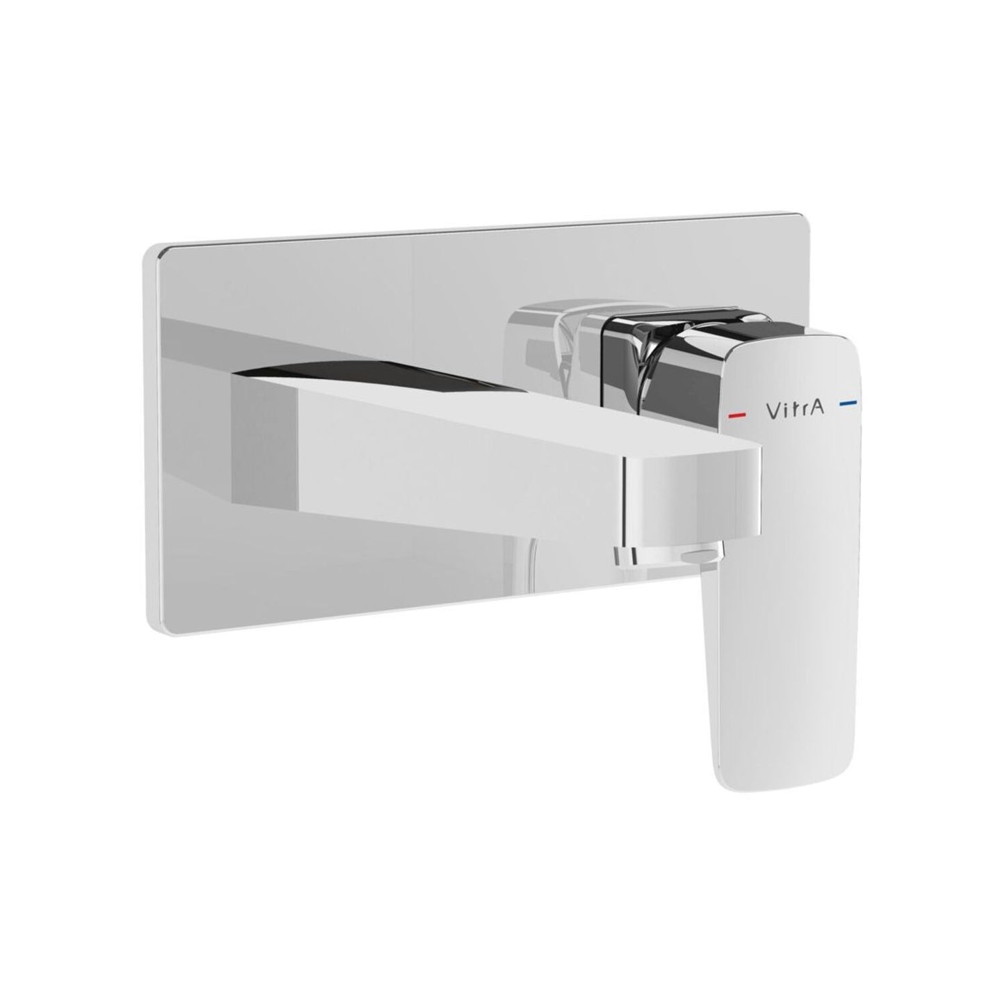 Vitra Root Square Wall Mounted Basin Mixer