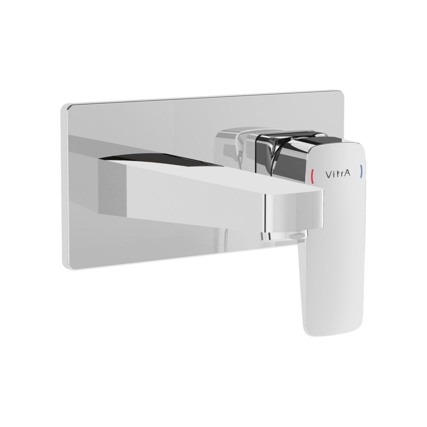 Vitra Root Square Wall Mounted Basin Mixer