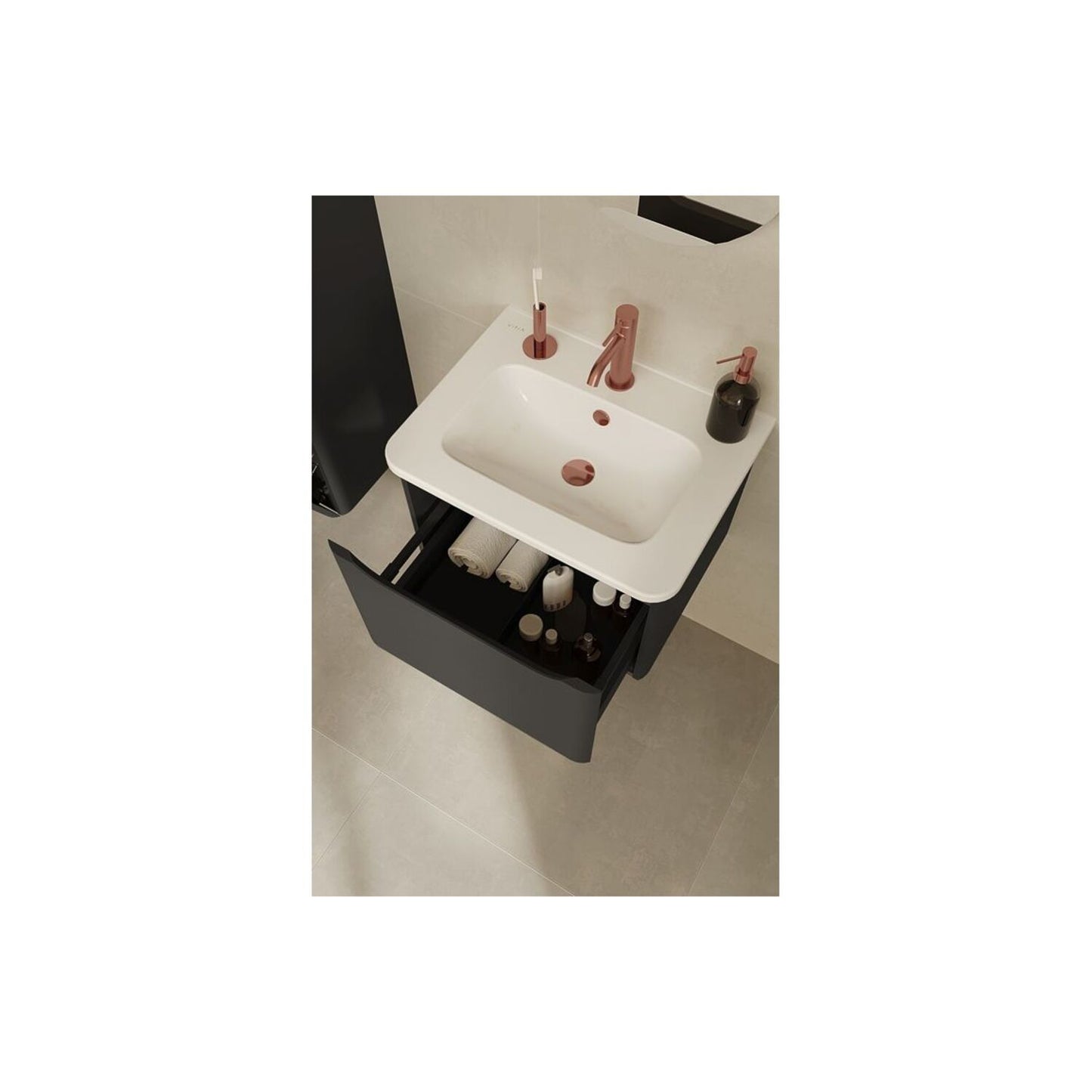 Vitra Minimax Round Standard Basin Mixer
