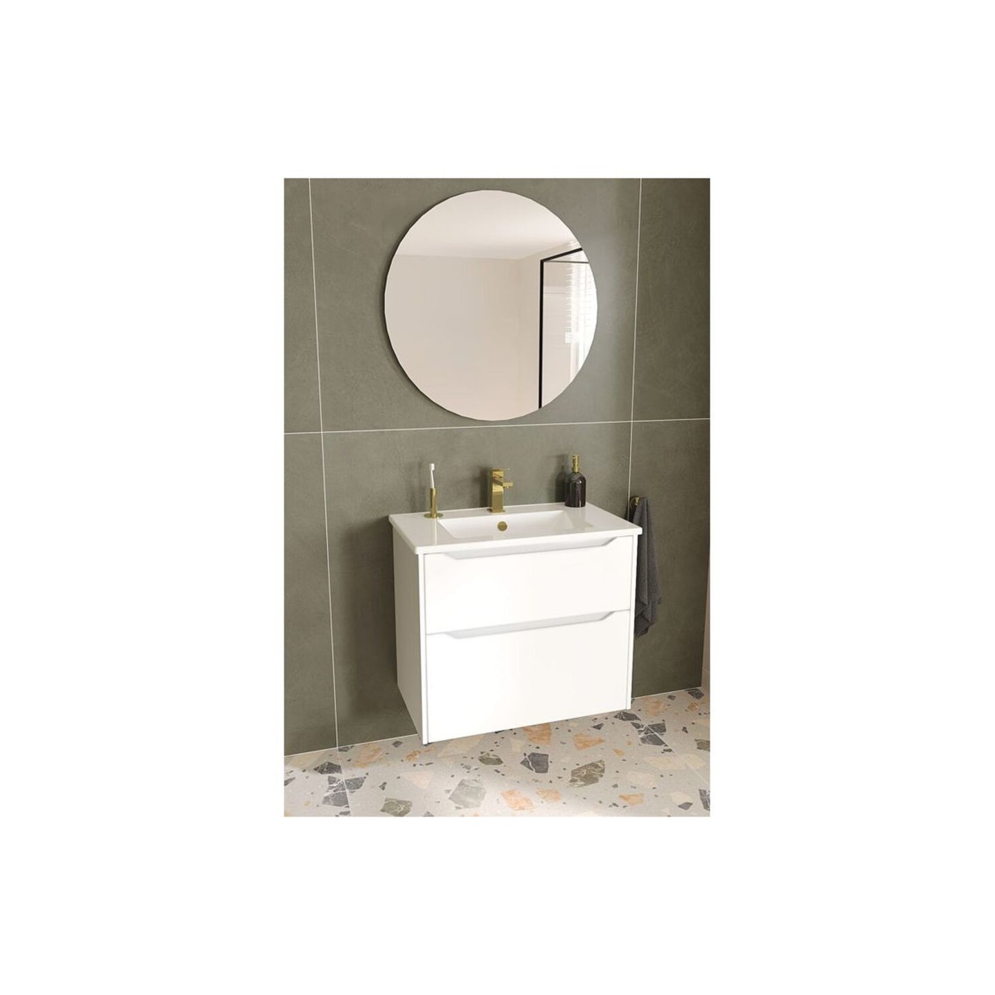 Vitra Minimax Square Large Basin Mixer