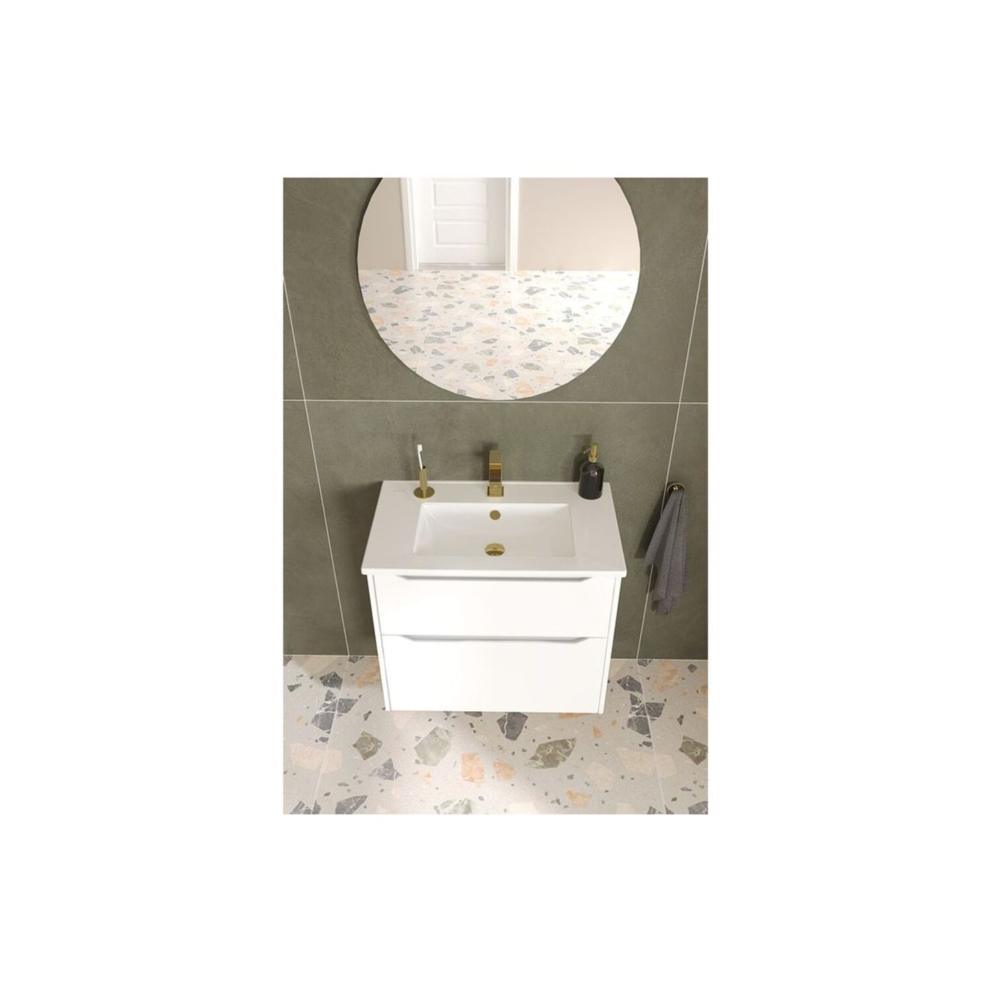 Vitra Minimax Square Large Basin Mixer