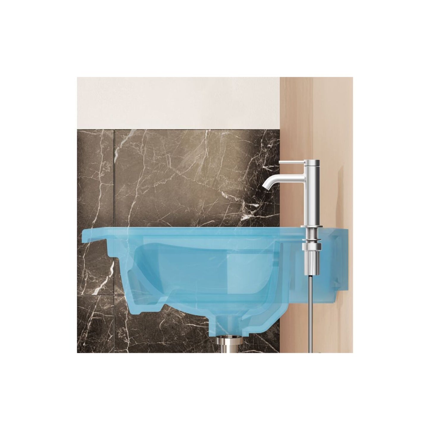 Vitra Minimax Round Standard Basin Mixer