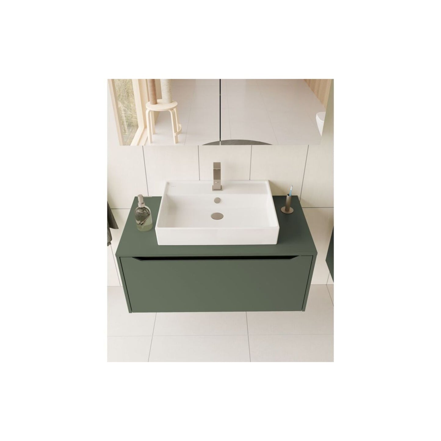Vitra Minimax Square Standard Basin Mixer