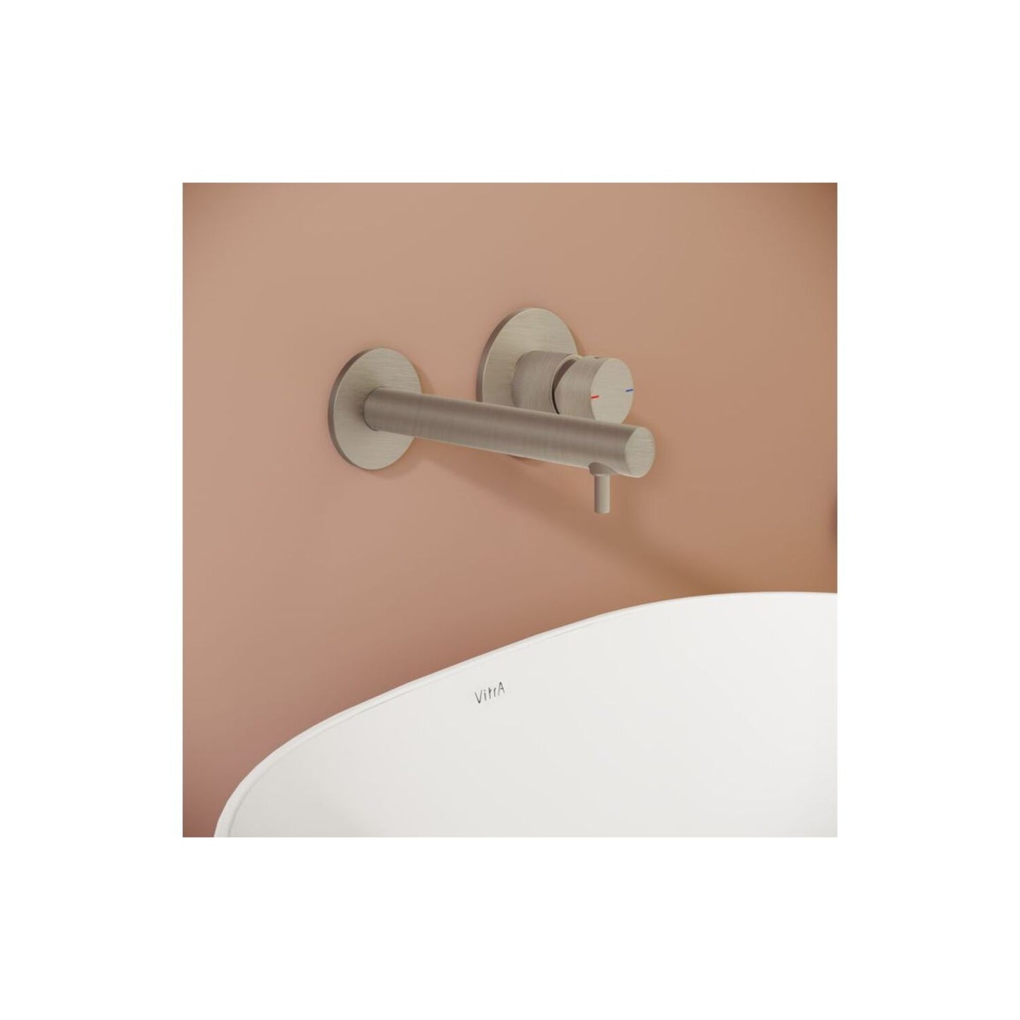 Vitra Origin Wall Mounted 2-Hole Basin Mixer