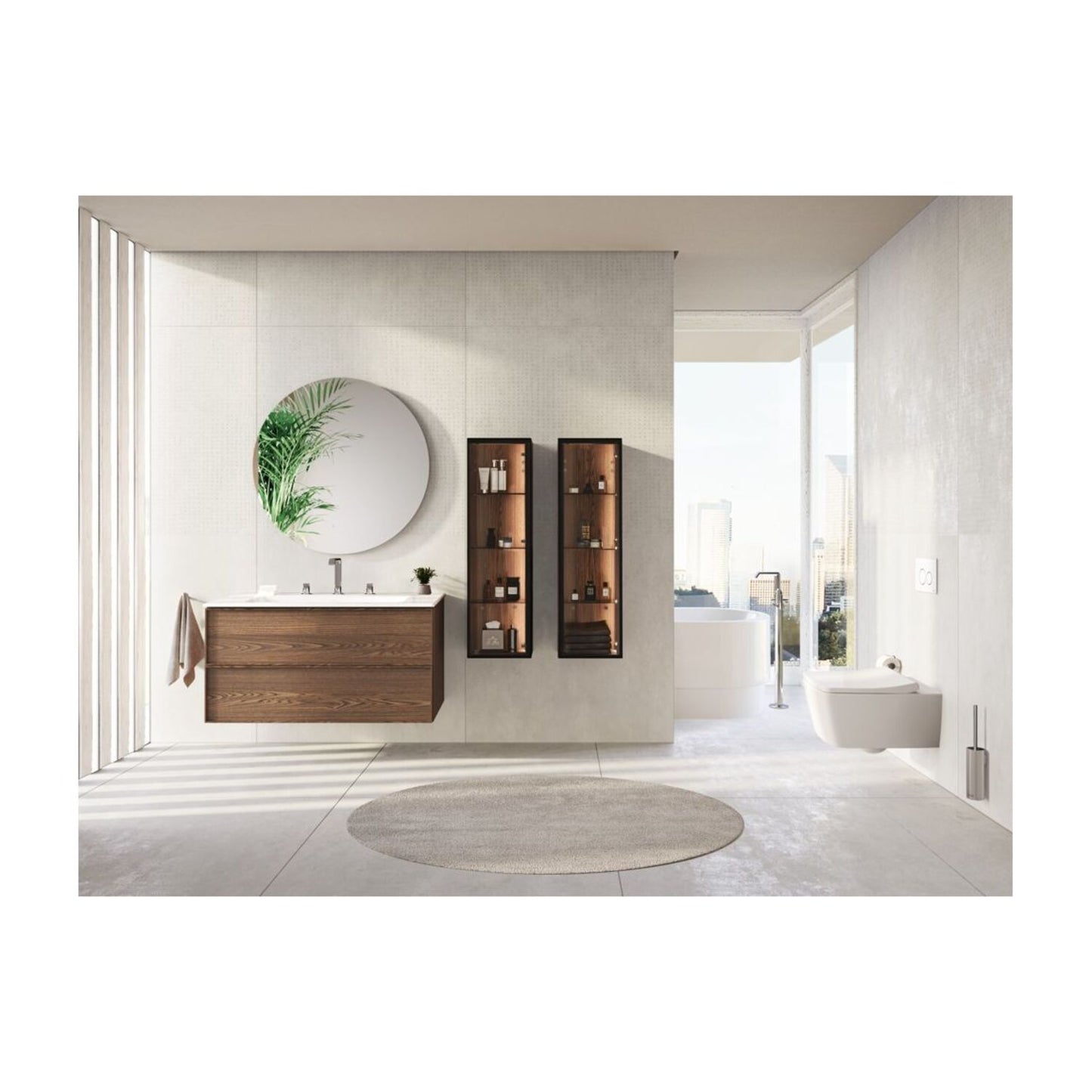 Vitra Suit 3-Hole Basin Mixer