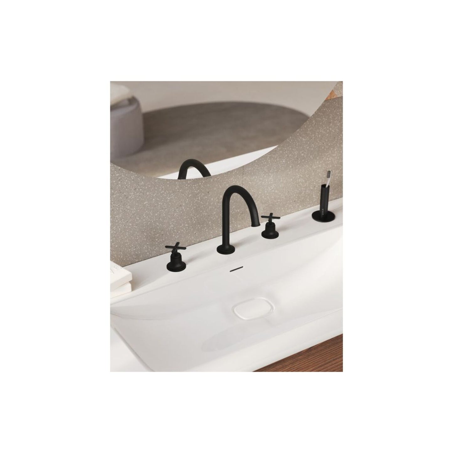 Vitra Origin Classic 3-Hole Basin Mixer