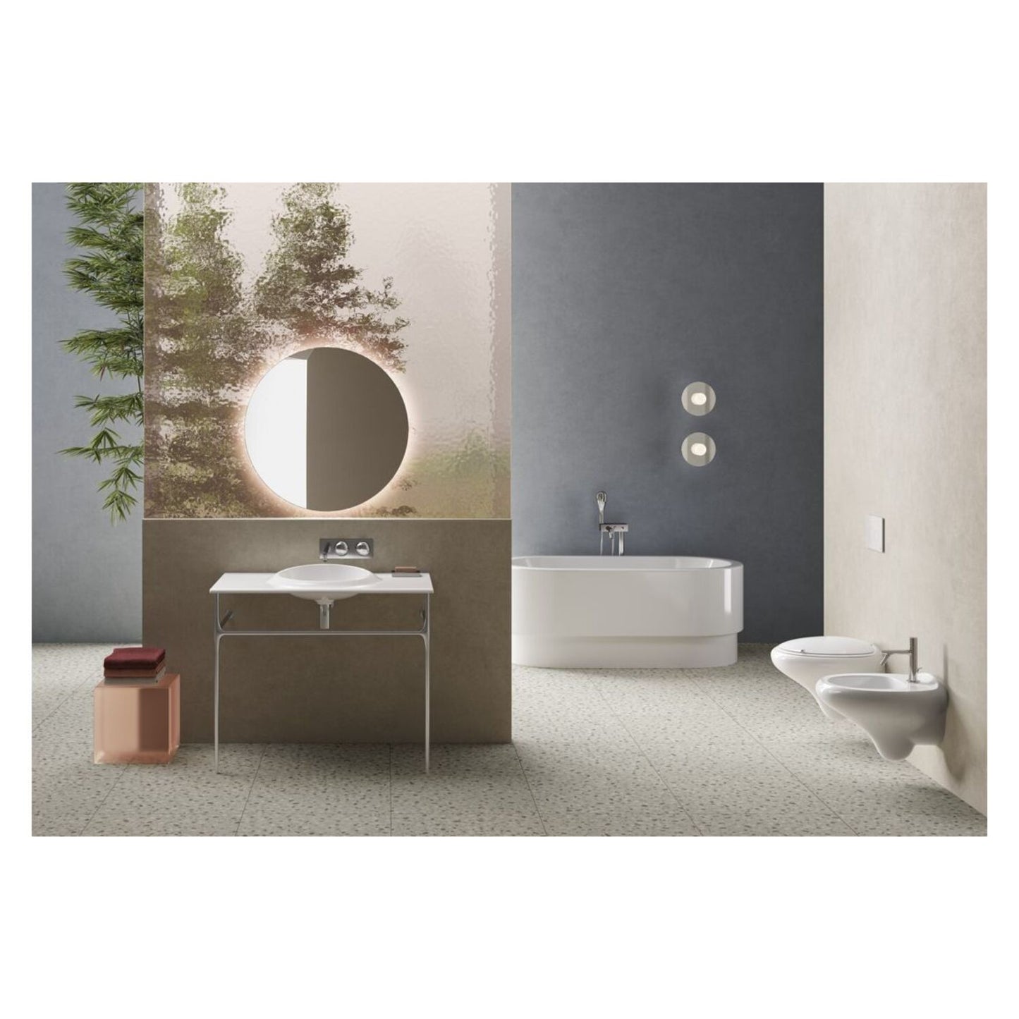 Vitra Bottle Trap For Basins W/Isolation Taps (Symmetric)