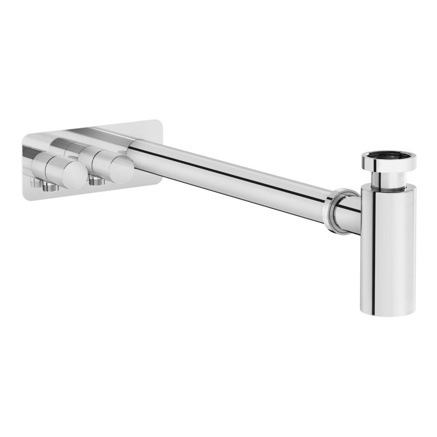 Vitra Bottle Trap For Basins W/Isolation Taps (Asymmetric)