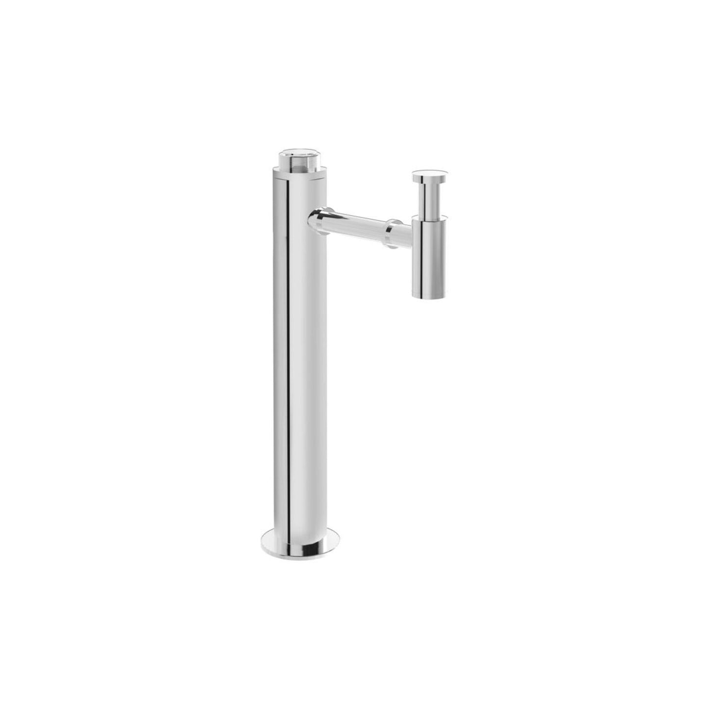 VitrA Complementary Floor Standing Bottle Trap - Chrome