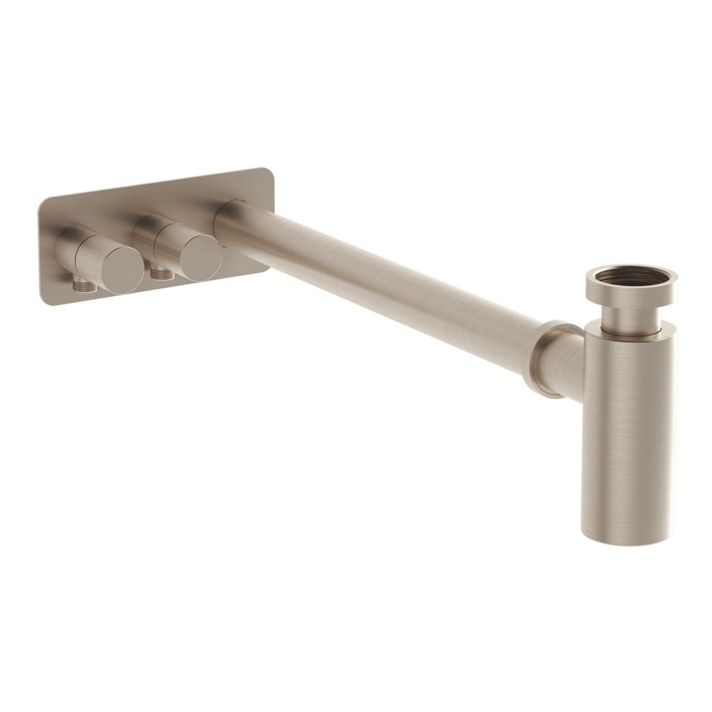 Vitra Bottle Trap For Basins W/Isolation Taps (Asymmetric)