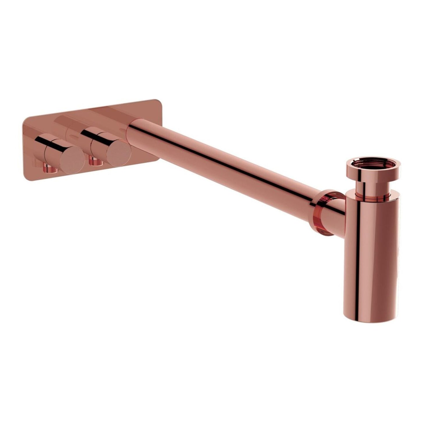 Vitra Bottle Trap For Basins W/Isolation Taps (Asymmetric)